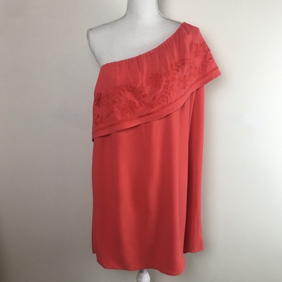 Rebecca Minkoff Coral Off Shoulder Dress - Picture 2 of 7